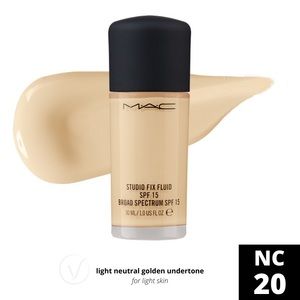 MAC STUDIO FIX FOUNDATION (NC20)